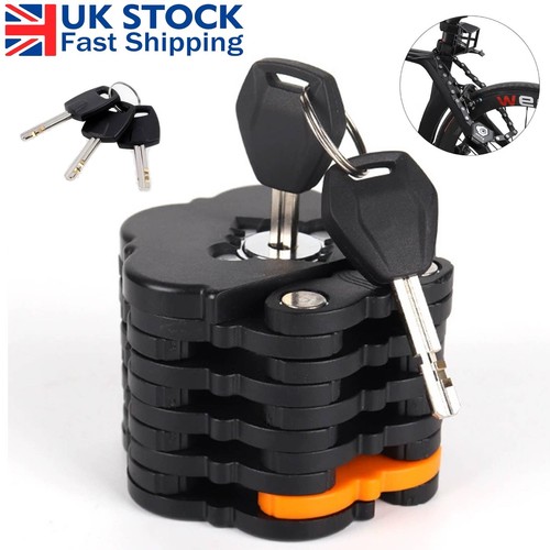 Foldable bike chain - chain, lock