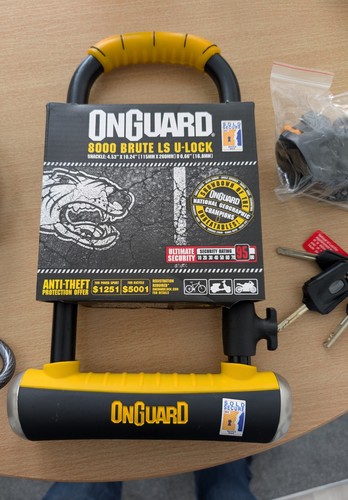 Onguard brute 8000 lock - onguard,