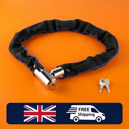 Bicycle chain lock padlock - chain, lock,