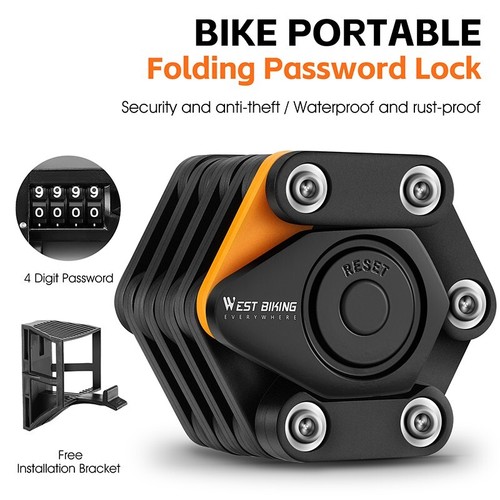 Digit code bicycle - code, folding