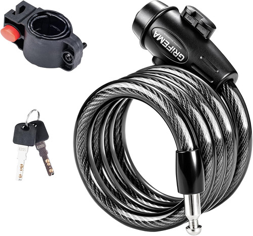 120cm bike lock with - lock,