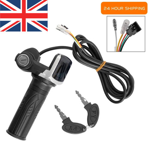 Bike throttle grip handlebar - e-bike,