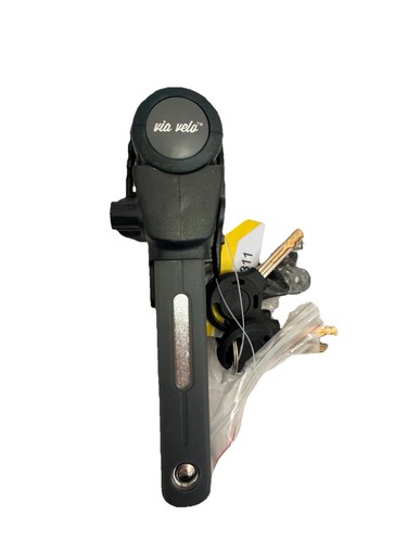 Via velo folding bike - velo, lock