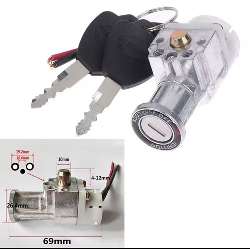 Bike lock and key - e-bike,